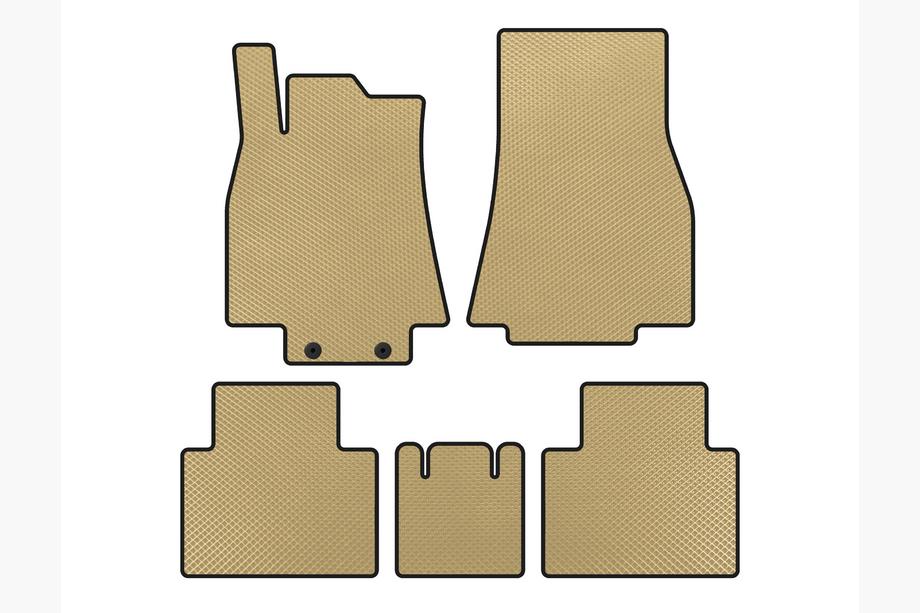 Mercedes B-class W245 2005–2011 EVA bilmattor (Beige) Image