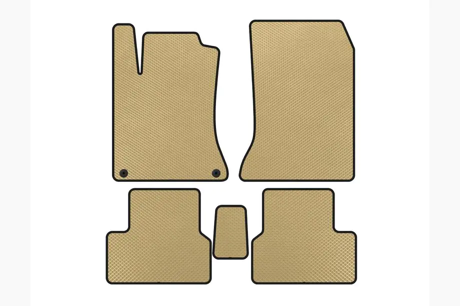 Mercedes B-class W246 2011–2018 EVA bilmattor (2011-2014, Beige) Image