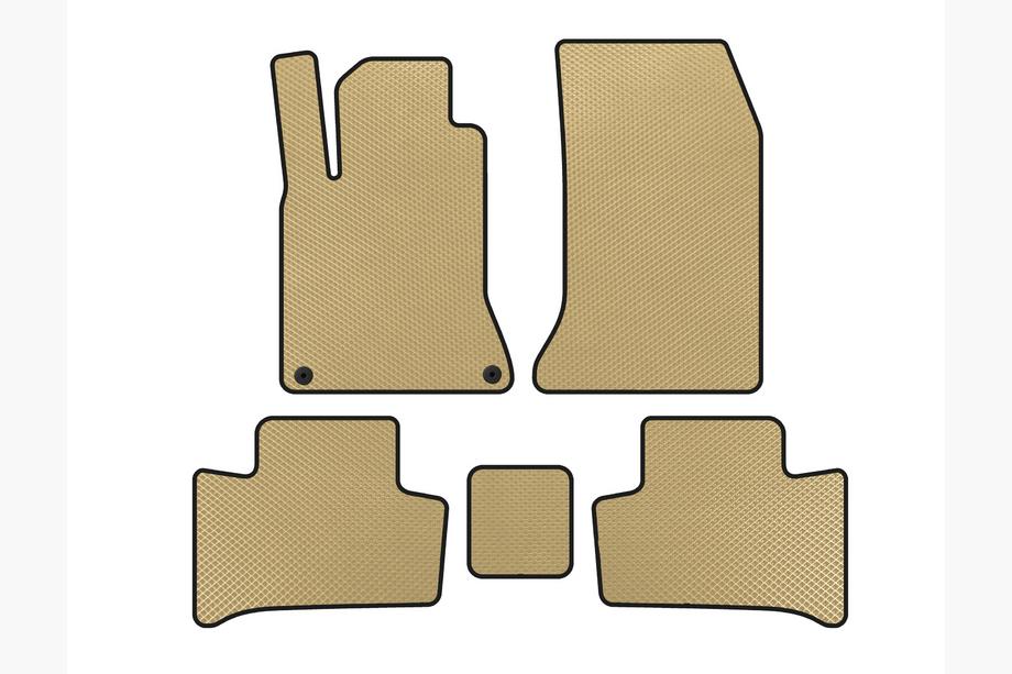 Mercedes B-class W246 2011–2018 EVA-bilmattor (2015-2018, Beige) Image