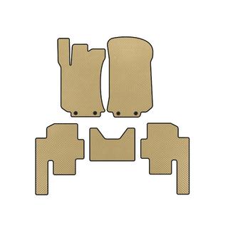 EVA bilmattor (2 rader, beige)