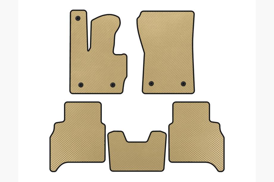 Mercedes G-Class W463 2018–2024 EVA-mattor (automat, beige) Foto 1