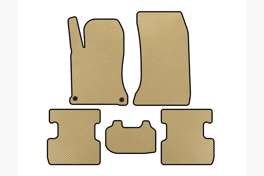 Mercedes GLA X156 2014–2019 EVA bilmattor (Beige) Image