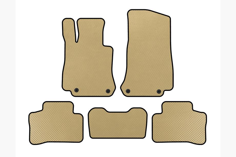Mercedes GLC X253 2015–2022 EVA bilmattor (Beige) Image