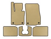 Mini Cooper F55/56/57 2014–2023 EVA-golvmattor (för S F55, 5-dörrars, beige) foto 1