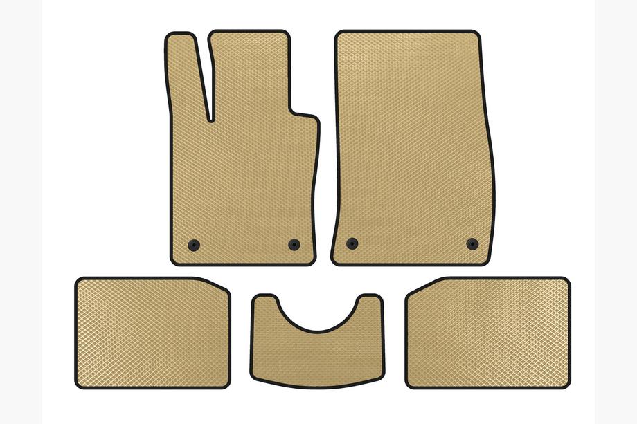 Mini Countryman R60 2010–2017 EVA-bilmattor (SD-utförande, beige) Image