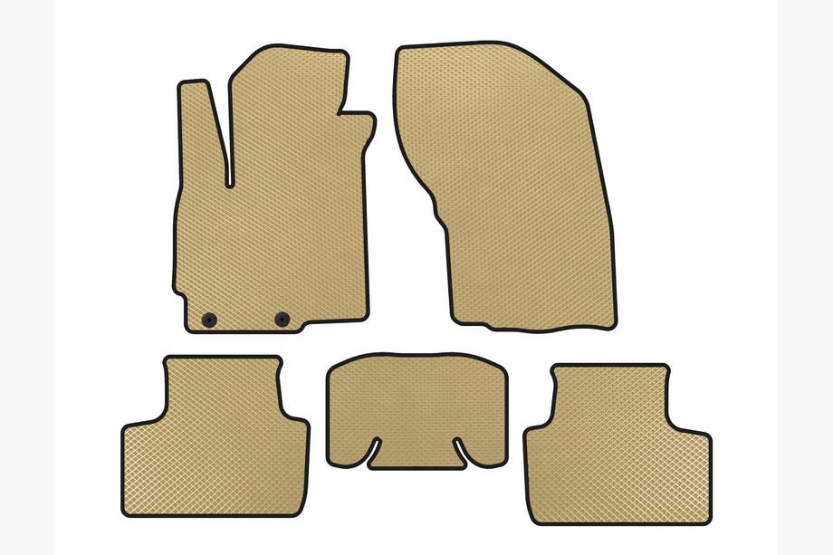 Mitsubishi ASX 2010–2023 EVA-bilmattor (2019-2023, Beige) Image