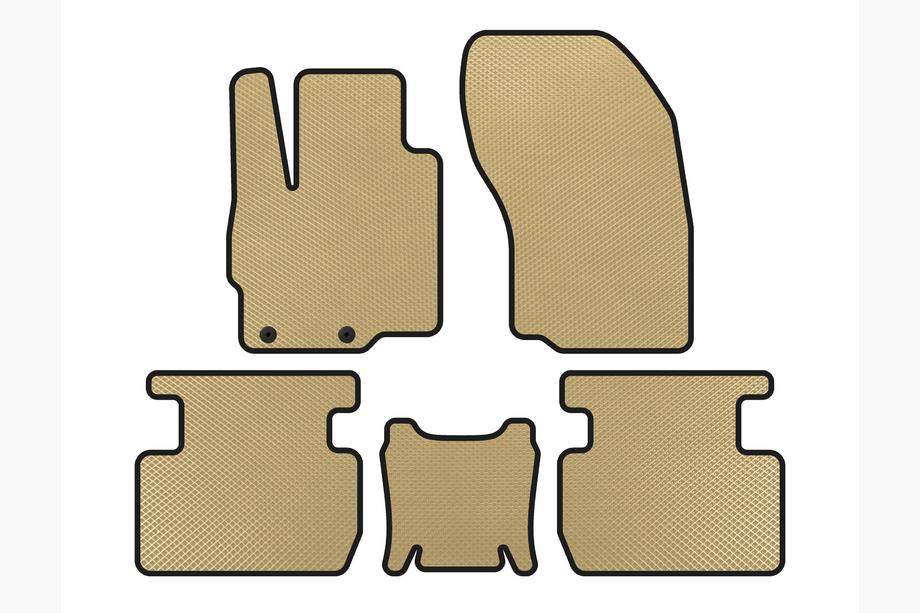 Mitsubishi Outlander 2021– EVA bilmattor (Beige) Image