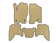 Nissan Pathfinder R51 2005–2014 EVA bilmattor (2 rader, Beige, 2010-2014) foto 1