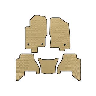 EVA V2 bilmattor (2 rader, beige)