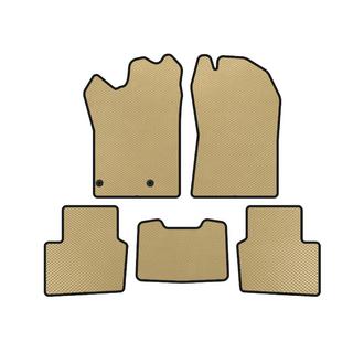 EVA-bilmattor (Hybrid, Beige)