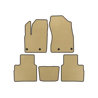 EVA-bilmattor (5-sits, beige)
