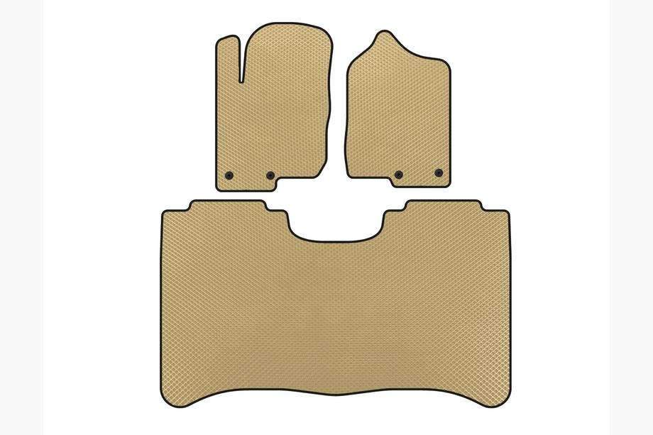 Nissan Titan 2004–2011 EVA bilmattor (Beige) Image