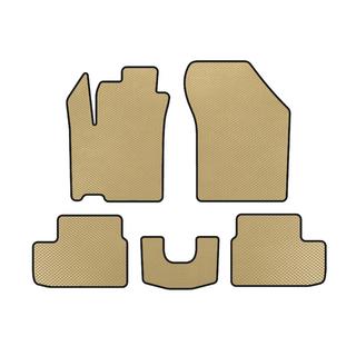 EVA-bilmattor (HB, Beige) Opel Agila 2007–2015