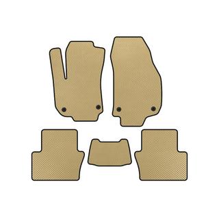 EVA bilmattor (2 rader, beige) Opel Zafira B 2005–2011
