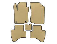 Peugeot 107 2005–2014 EVA-bilmattor (HB, Beige) foto 1