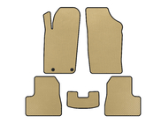 Peugeot 206 1998–2024 EVA-golvmattor (2009-2013, Beige) foto 1