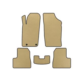 EVA-golvmattor (2009-2013, Beige) Peugeot 206 1998–2024