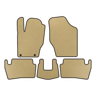 EVA bilmattor (2001-2005, HB, 5-dörrars, beige)