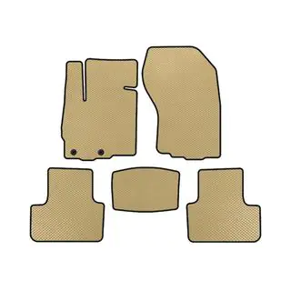 EVA bilmattor (Beige)