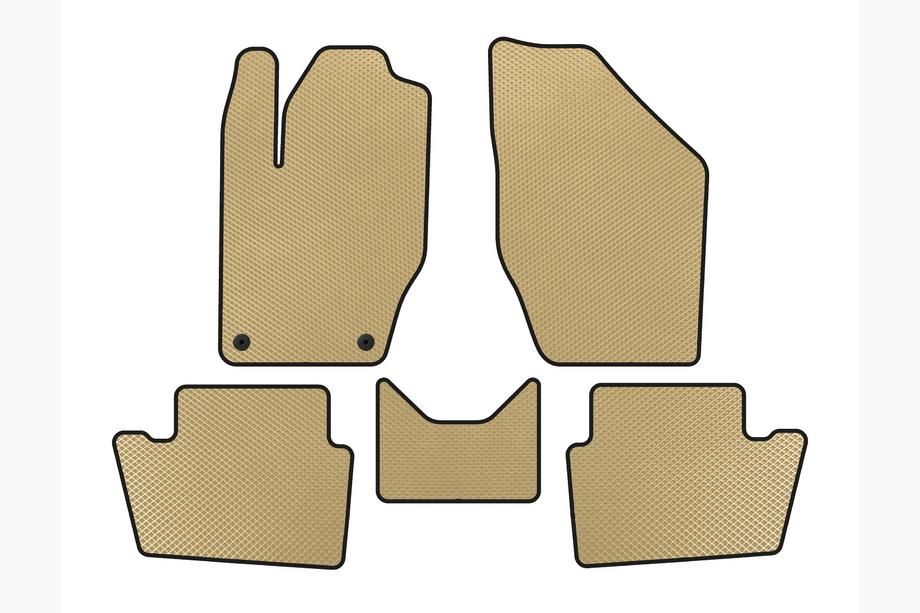 Peugeot 408 2010–2018 EVA bilmattor (Beige) Image