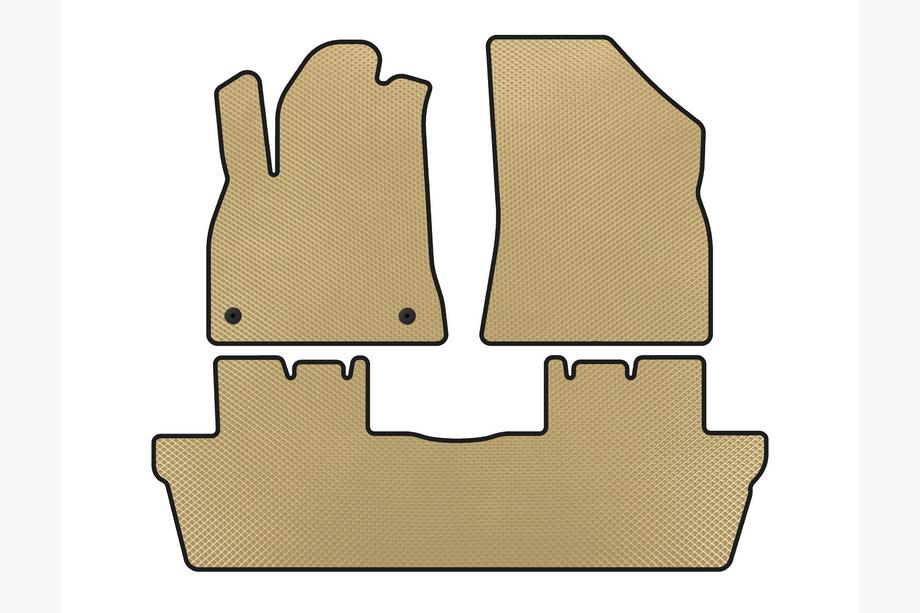 Peugeot 5008 2009–2016 EVA bilmattor (Beige) Image