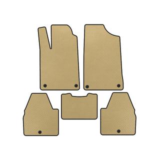 EVA-bilmattor (SD, Beige) Peugeot 607 1999–2010