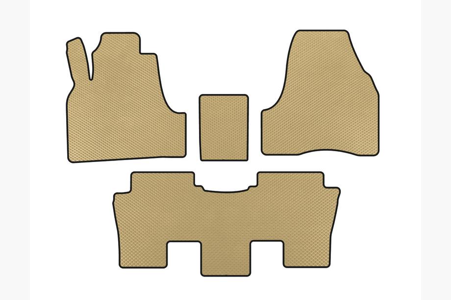 Peugeot 807 2002–2014 EVA bilmattor (Beige) Image