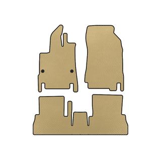 EVA bilmattor (7-sits/lång hjulbas, beige)