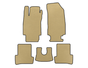 Renault Clio III 2005–2012 EVA bilmattor (Beige) foto 1
