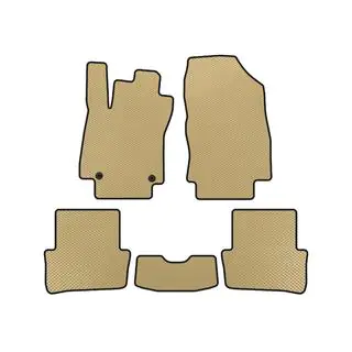 EVA bilmattor (2012-2016, HB, 5-dörrars, Beige)