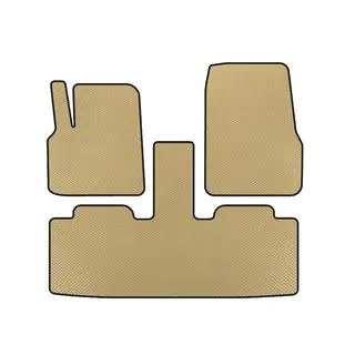 EVA-golvmattor (2 rader, 7-sits, beige)