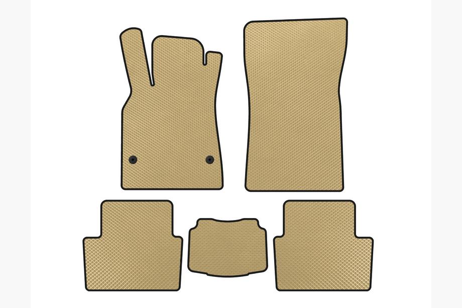 Renault Fluence 2009–2016 EVA-bilmattor (SD, Beige) Image