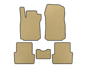 Renault Modus 2005–2012 EVA bilmattor (Beige) foto 1