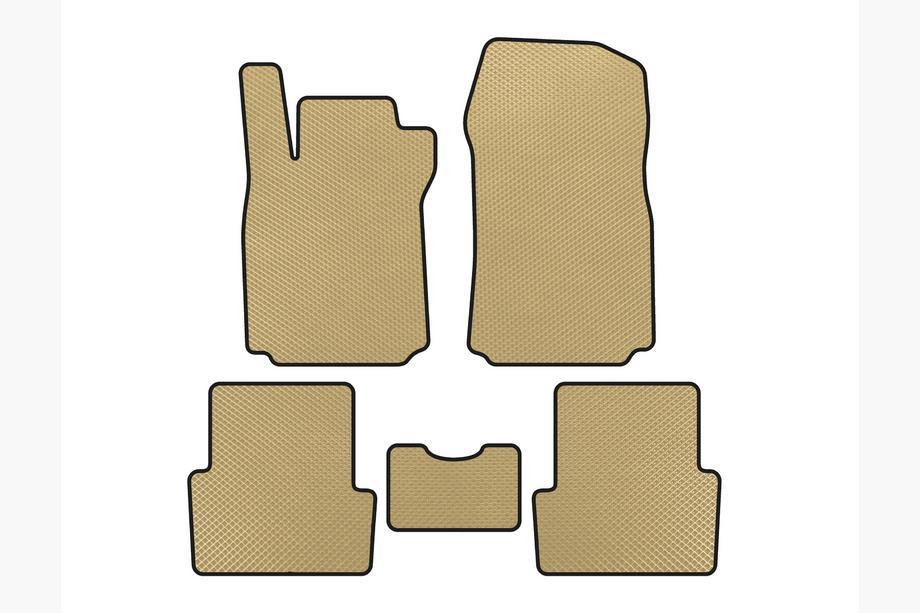 Renault Modus 2005–2012 EVA bilmattor (Beige) Image