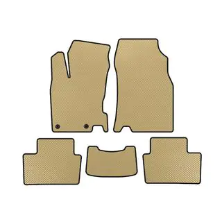 EVA-bilmattor (2015-2018, Beige)
