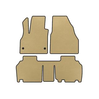 EVA-mattor (2 rader, 5-dörrars/7-sits, beige) Renault Kangoo 2008–2020