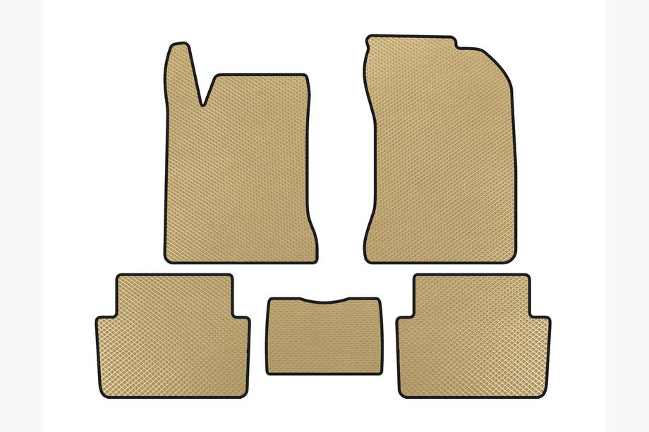Renault Laguna 2001–2007 EVA-bilmattor (SW, beige) Image
