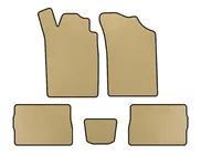 Renault Symbol 1999–2008 EVA-bilmattor (SD, Beige) foto 1