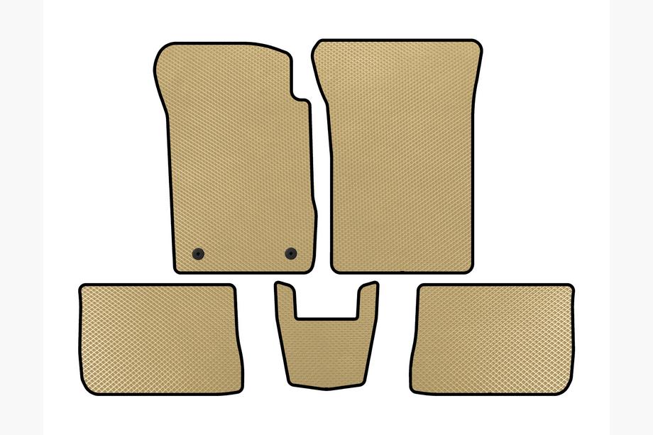 Renault Symbol 2008–2013 EVA-bilmattor (SD, Beige) Image