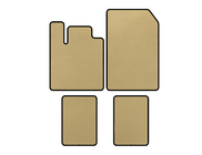 Renault Twingo 2007–2014 EVA bilmattor (Beige) foto 1