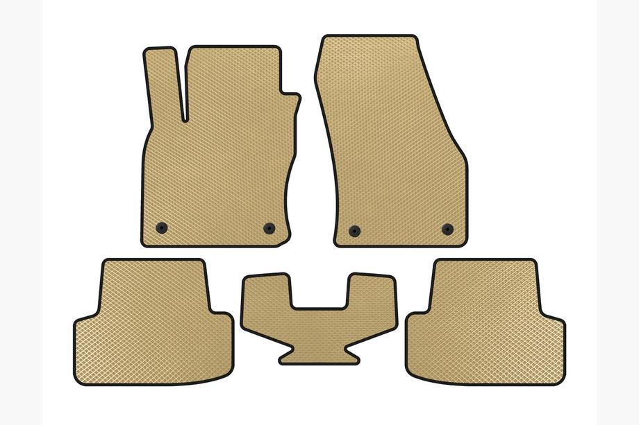 Seat Ateca 2016– EVA bilmattor (Beige) Image