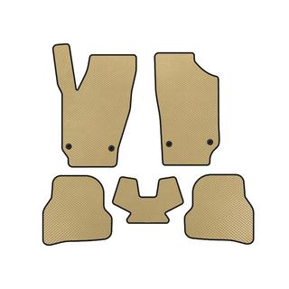 EVA bilmattor (2010-2012, HB, 5-dörrars, beige) Seat Ibiza 2010–2017