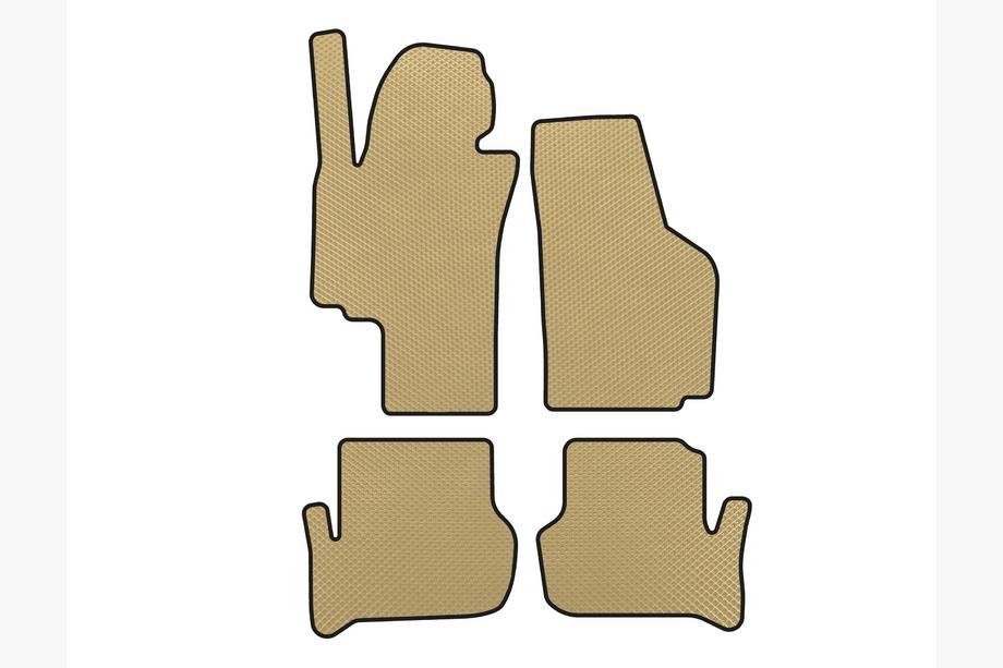 Seat Toledo 2005–2012 EVA bilmattor (Beige) Image