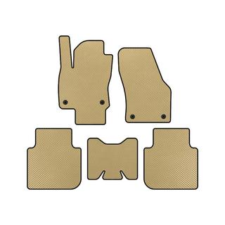 EVA bilmattor för kupé (5-sits/automat, beige)