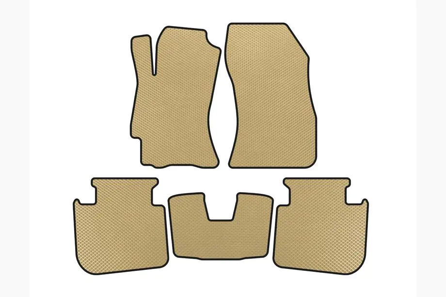 Subaru Legacy 2009–2014 EVA-bilmattor (2009-2013, SD, Beige) Image