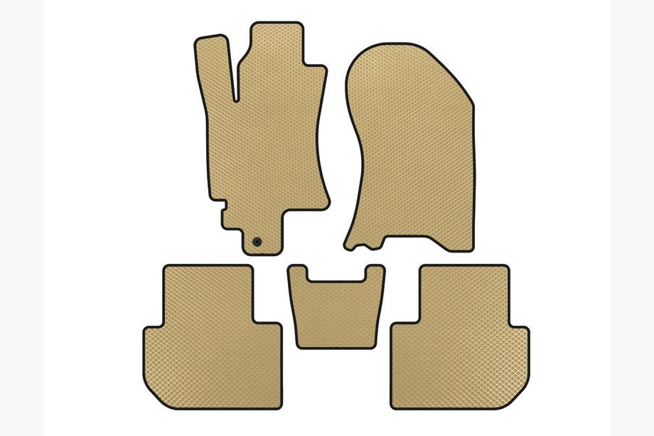 Subaru Tribeca 2005–2014 EVA bilmattor (Beige) Image
