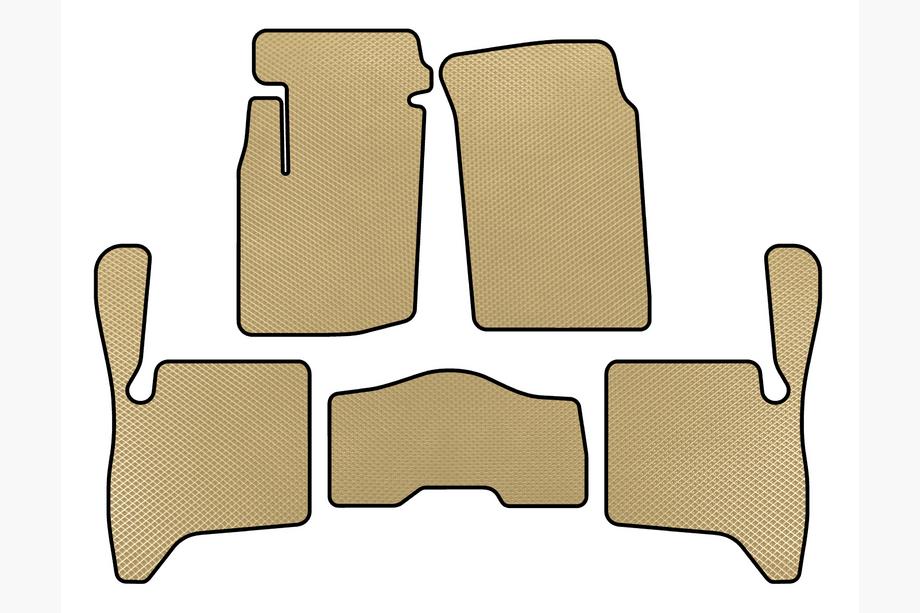 Suzuki Vitara 1998–2006 EVA bilmattor (3-dörrars, beige) Image