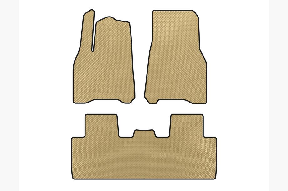 Tesla Model Y 2020– EVA bilmattor (2020-2024, Beige) Image