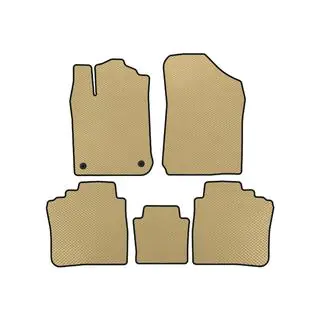 EVA bilmattor (Beige)