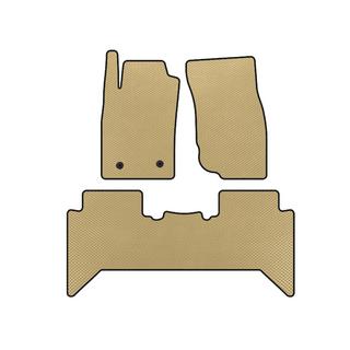 EVA V2 bilmattor (Beige) Toyota Hilux 2006–2015